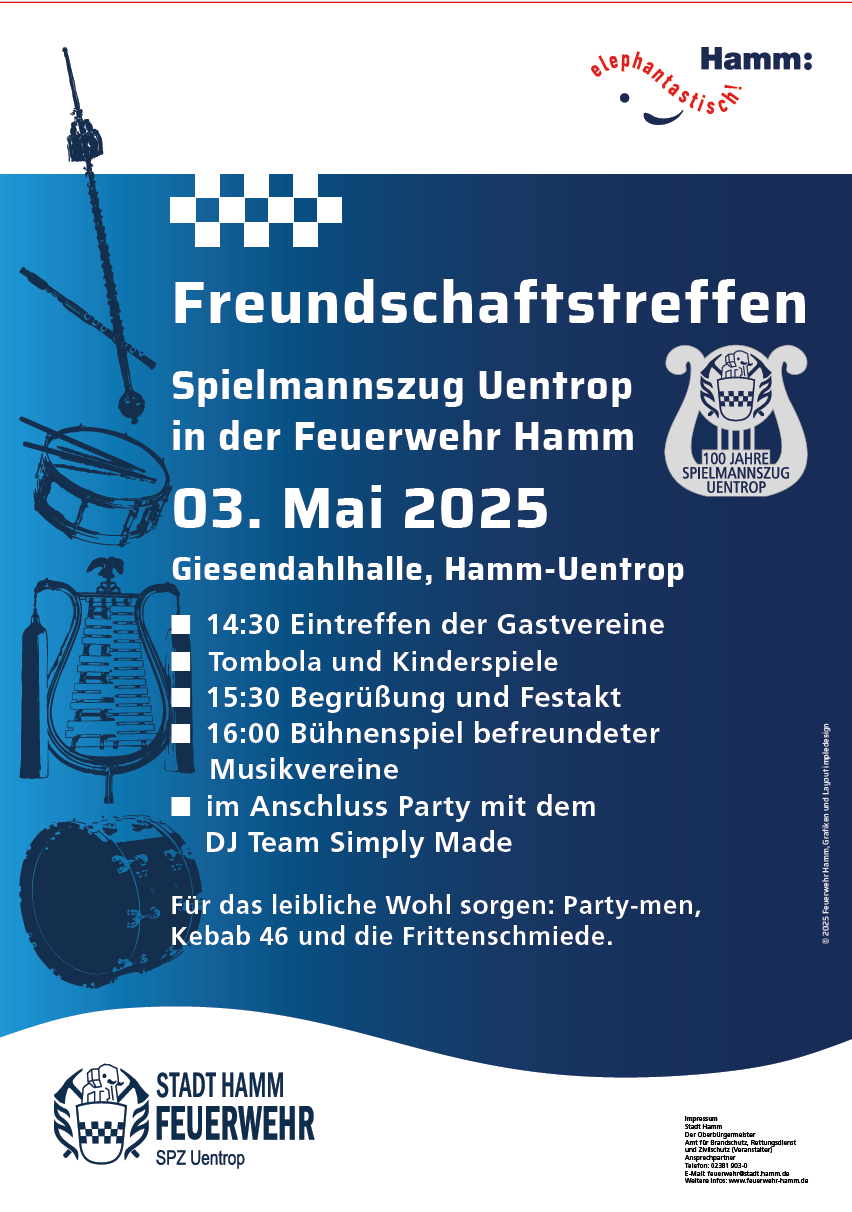 100 Jahre Spielmannszug Uentrop